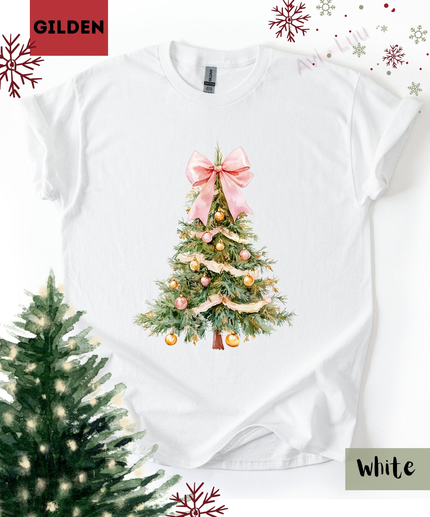 Christmas Tree | Gilden Unisex T-Shirt