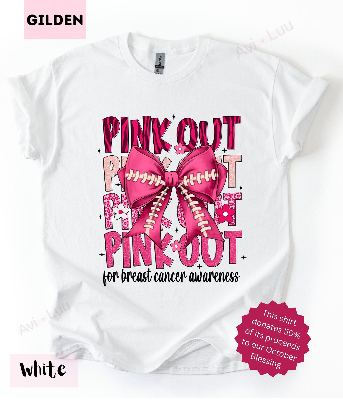 Pink Out | Gilden Unisex T-Shirt