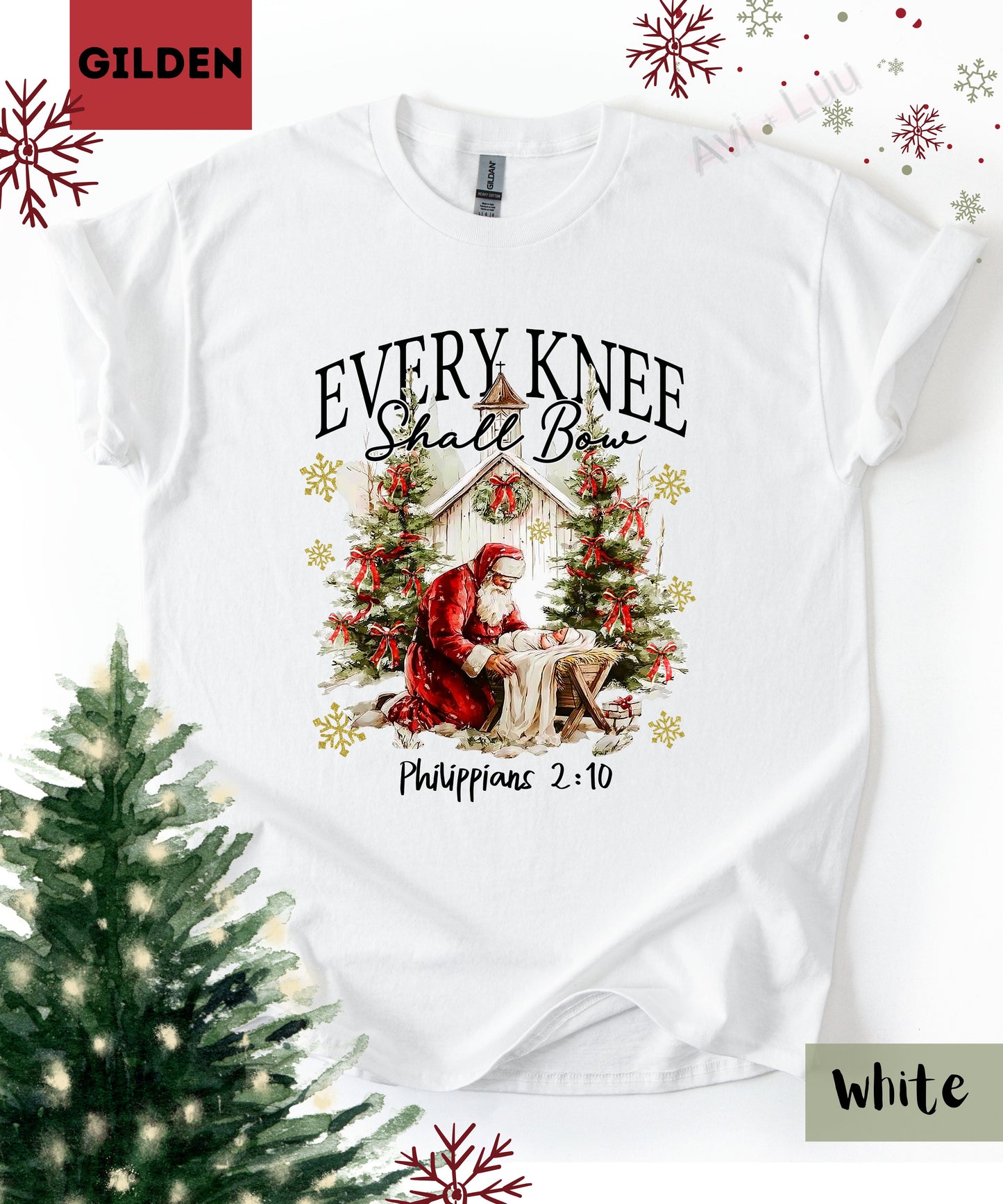 Every Knee Shall Bow | Gilden Unisex T-Shirt