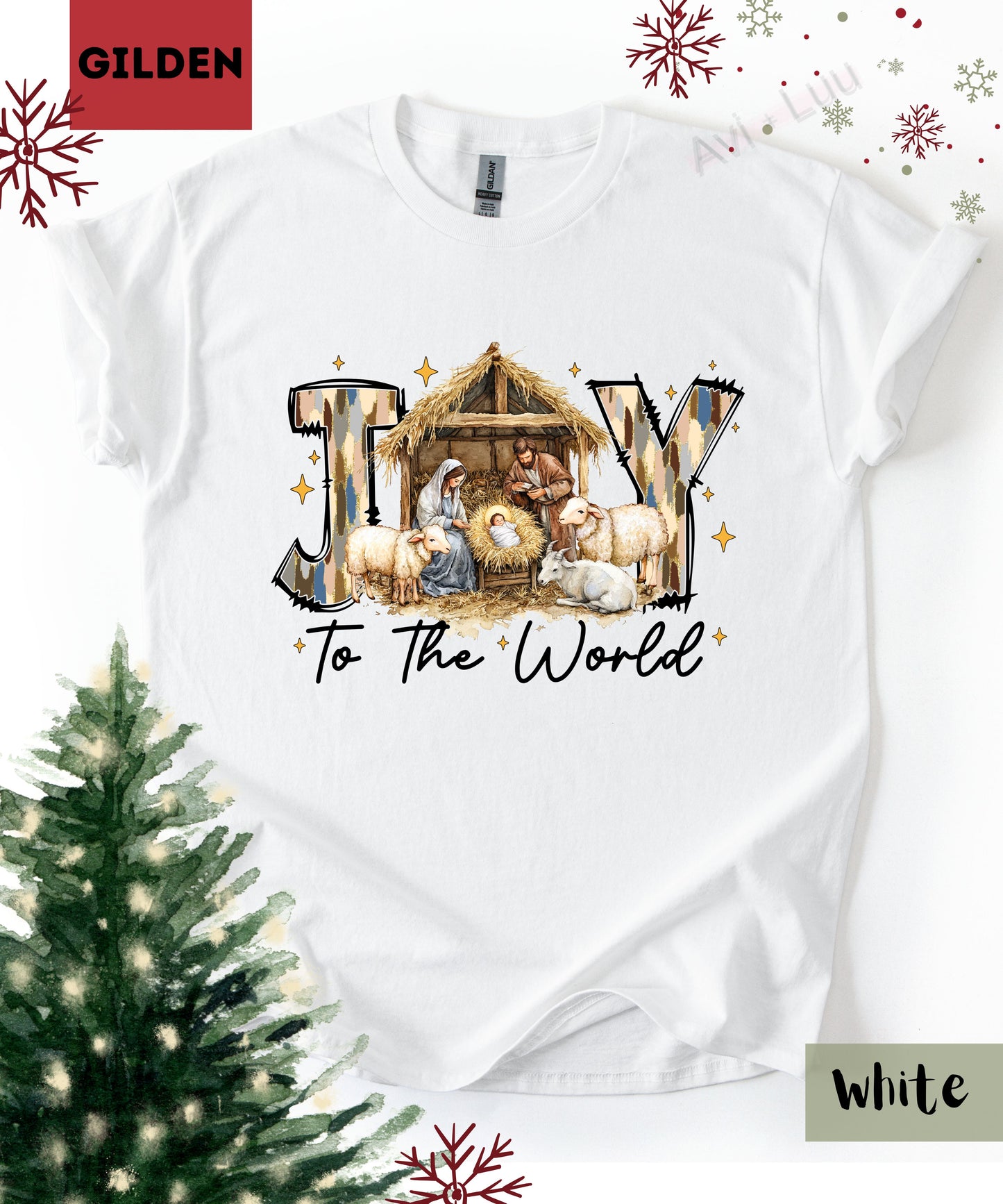 Joy To The World | Gilden Unisex T-Shirt