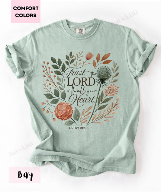 Trust In The Lord | Comfort Colors Unisex T-Shirt