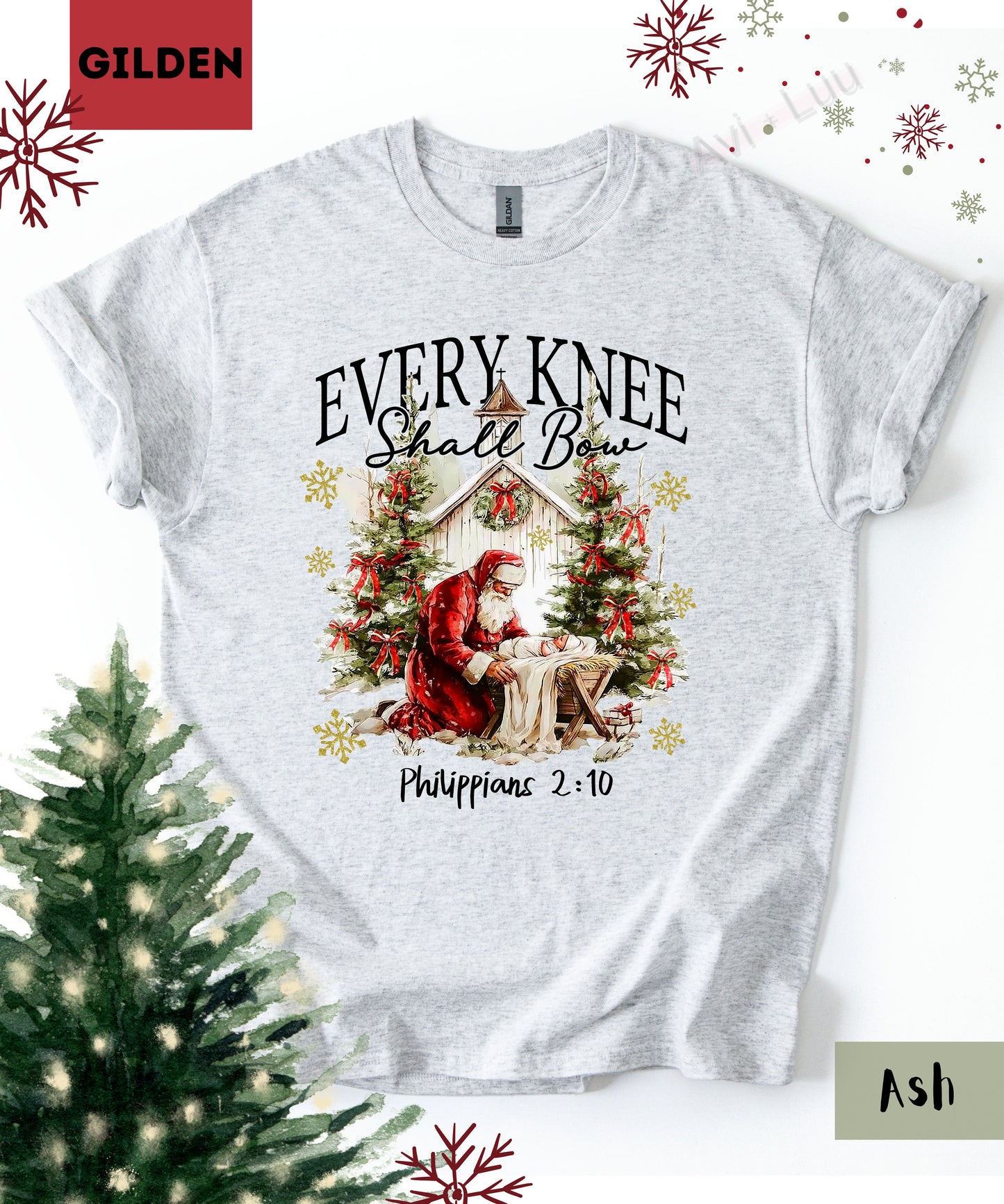 Every Knee Shall Bow | Gilden Unisex T-Shirt