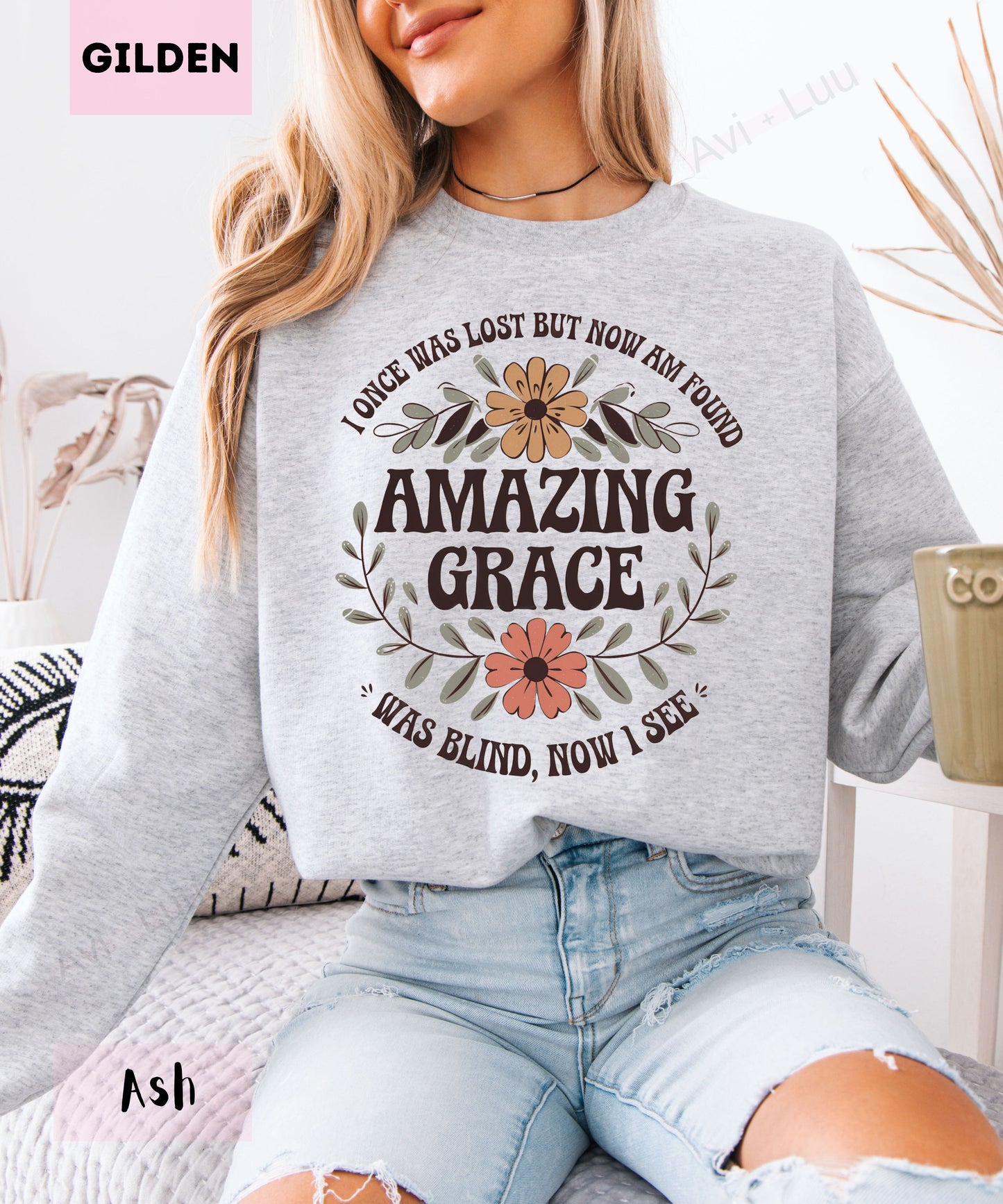 Amazing Grace | Gilden Unisex Sweatshirt