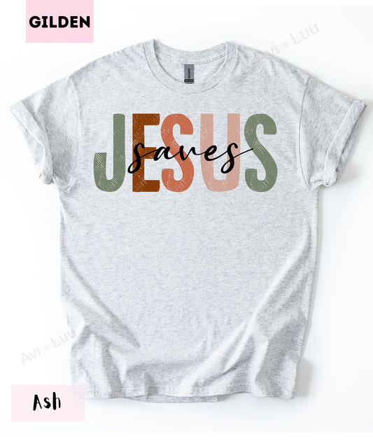Jesus Saves | Gilden Unisex T-Shirt