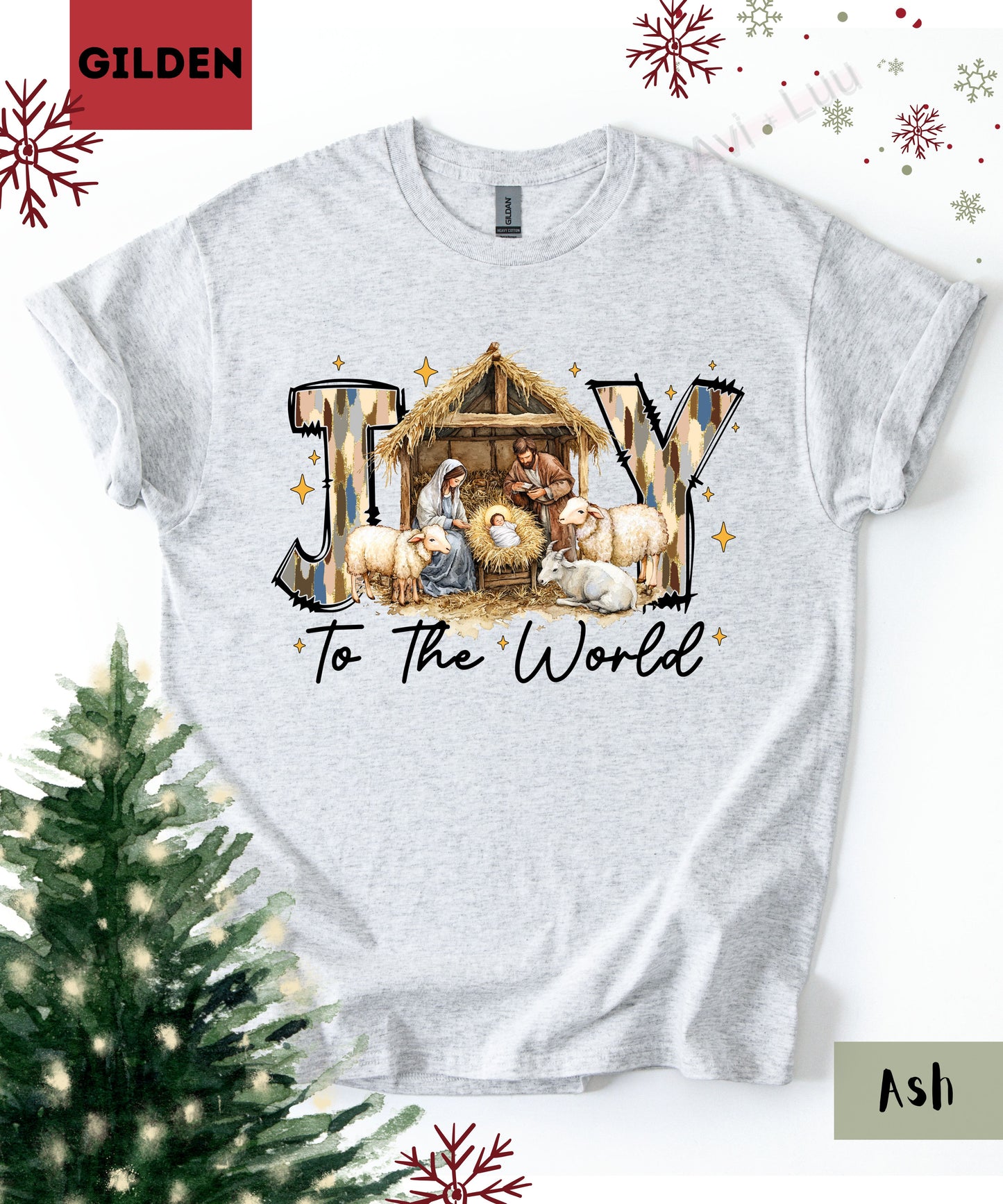 Joy To The World | Gilden Unisex T-Shirt