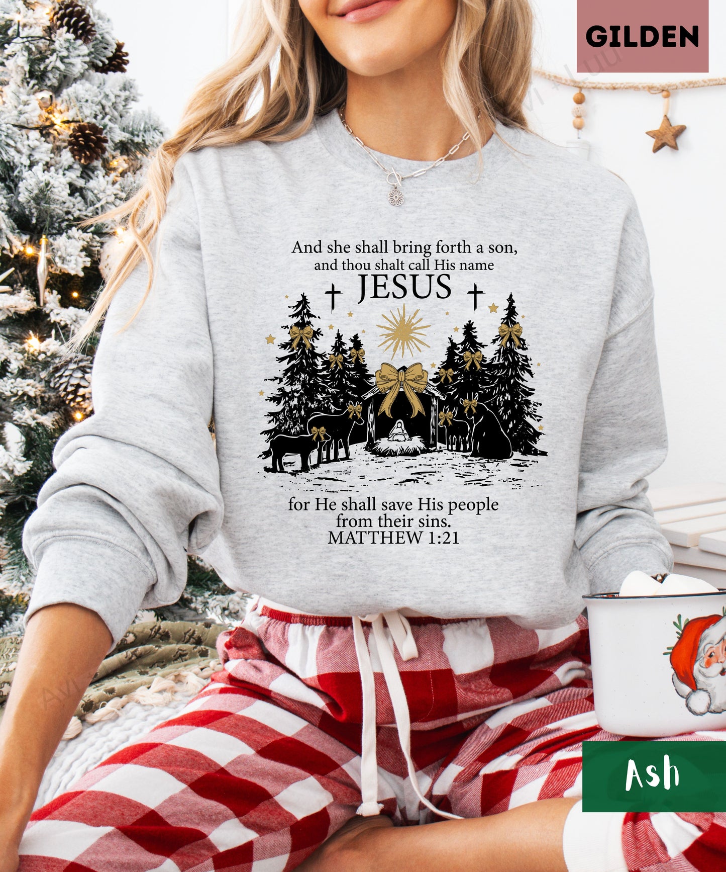 Call Him Jesus | Gilden Unisex Sweatshirt