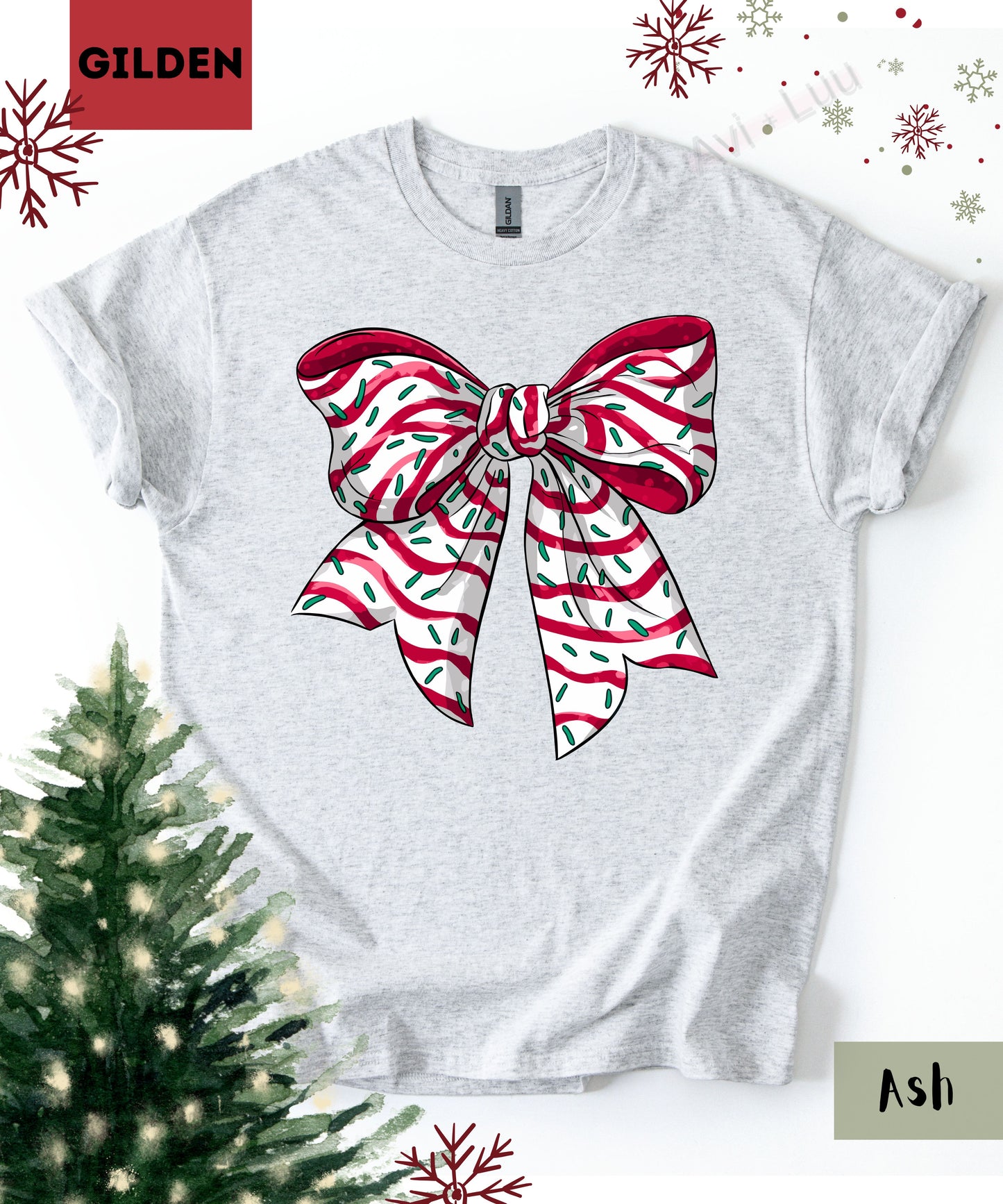 Cake Bow | Gilden Unisex T-Shirt