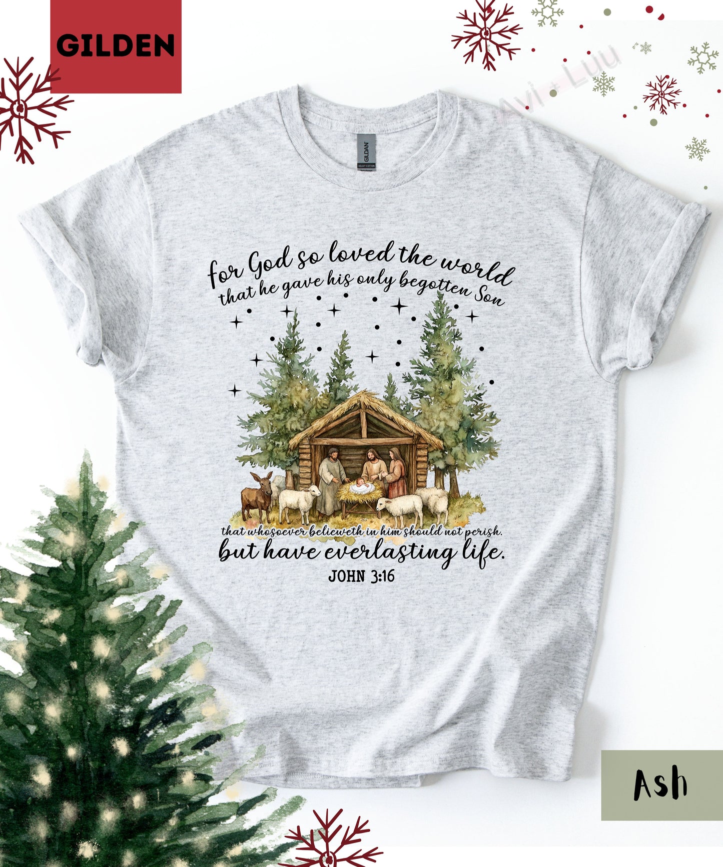 For God So Loved | Gilden Unisex T-Shirt