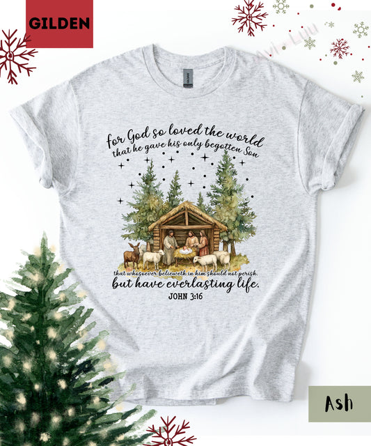 For God So Loved | Gilden Unisex T-Shirt