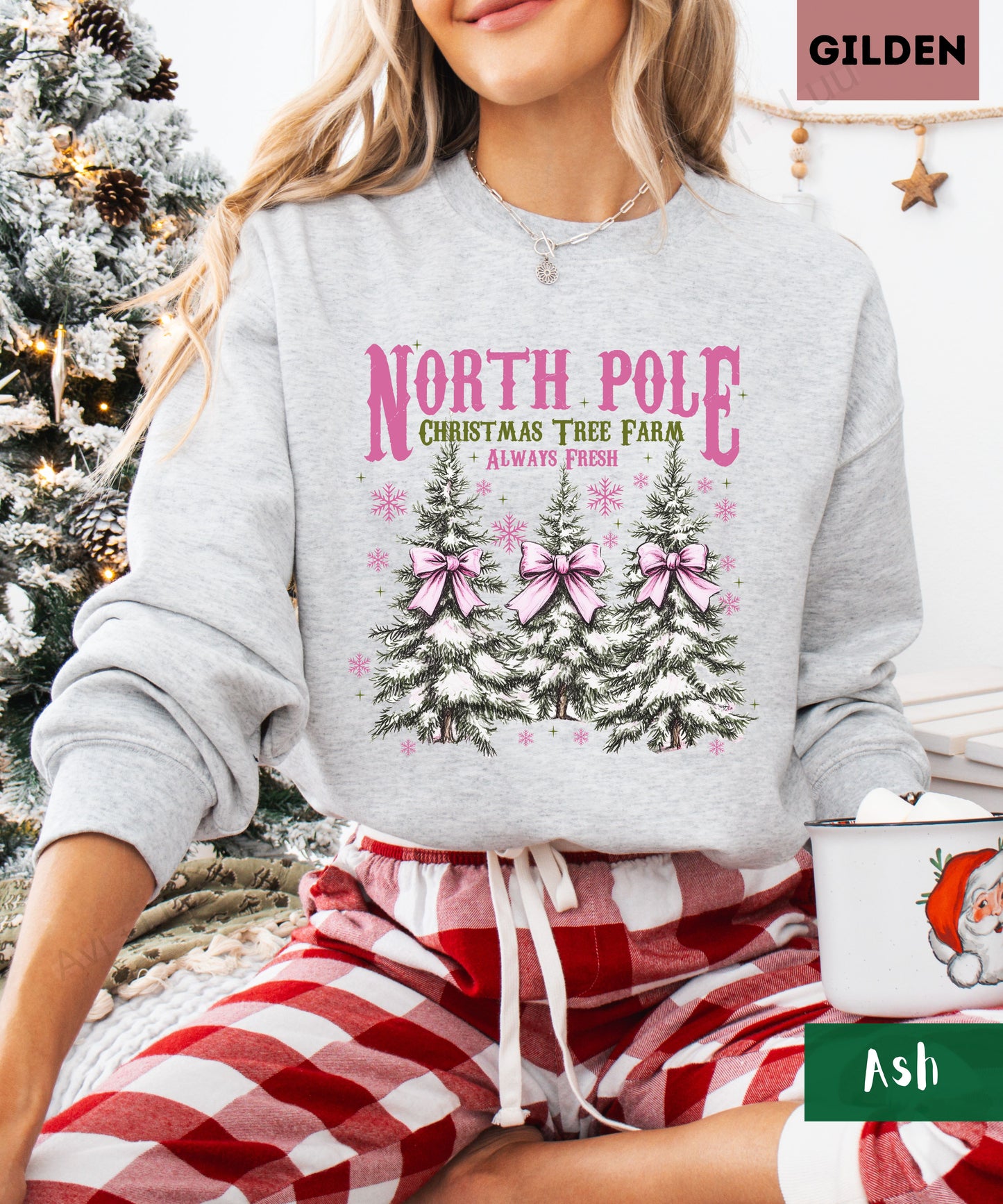 North Pole Tree Farm | Gilden Unisex Sweatshirt