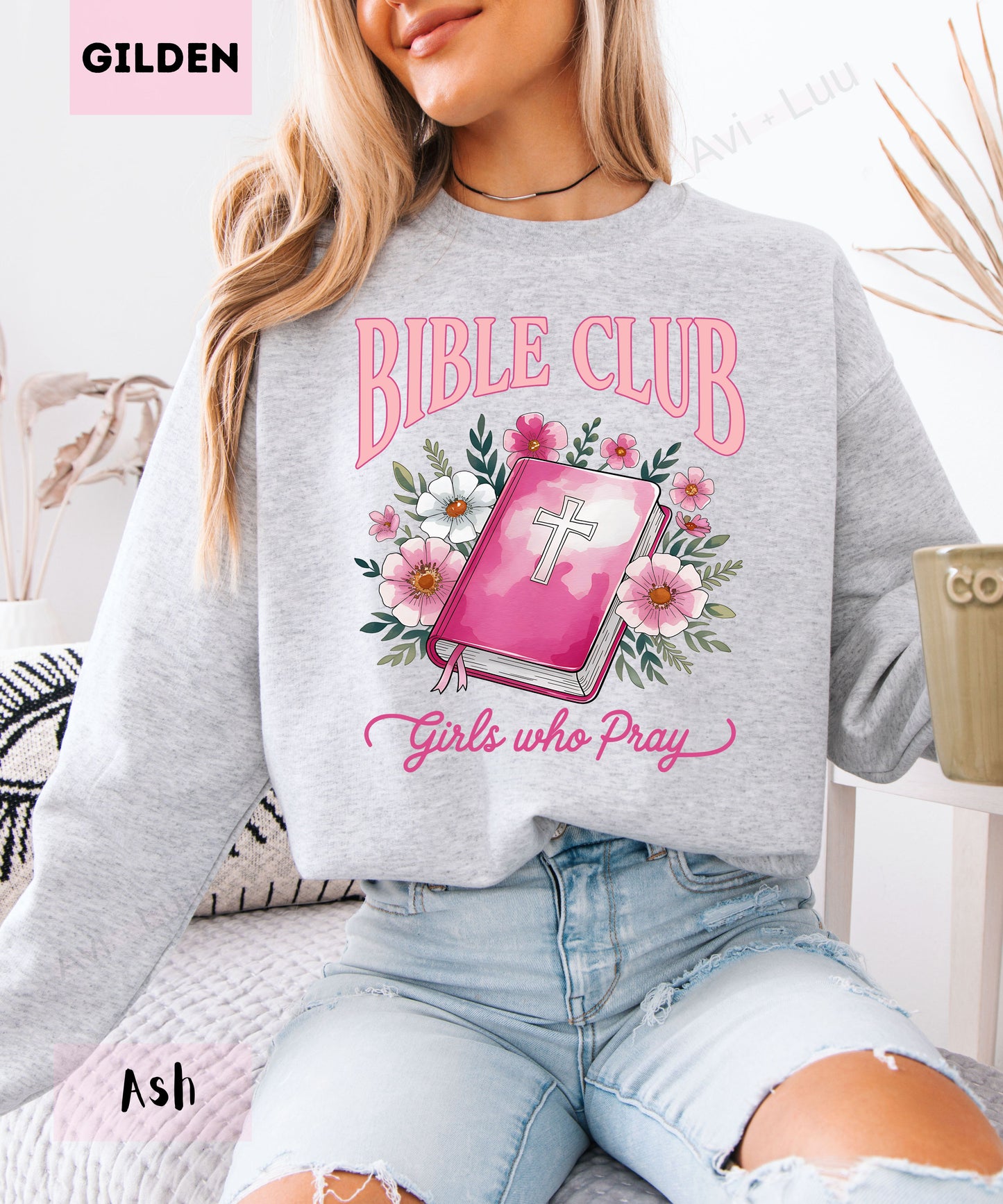 Bible Club | Gilden Unisex Sweatshirt