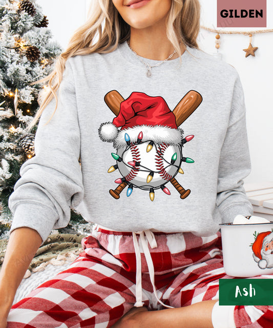 Baseball Santa | Gilden Unisex Sweatshirt