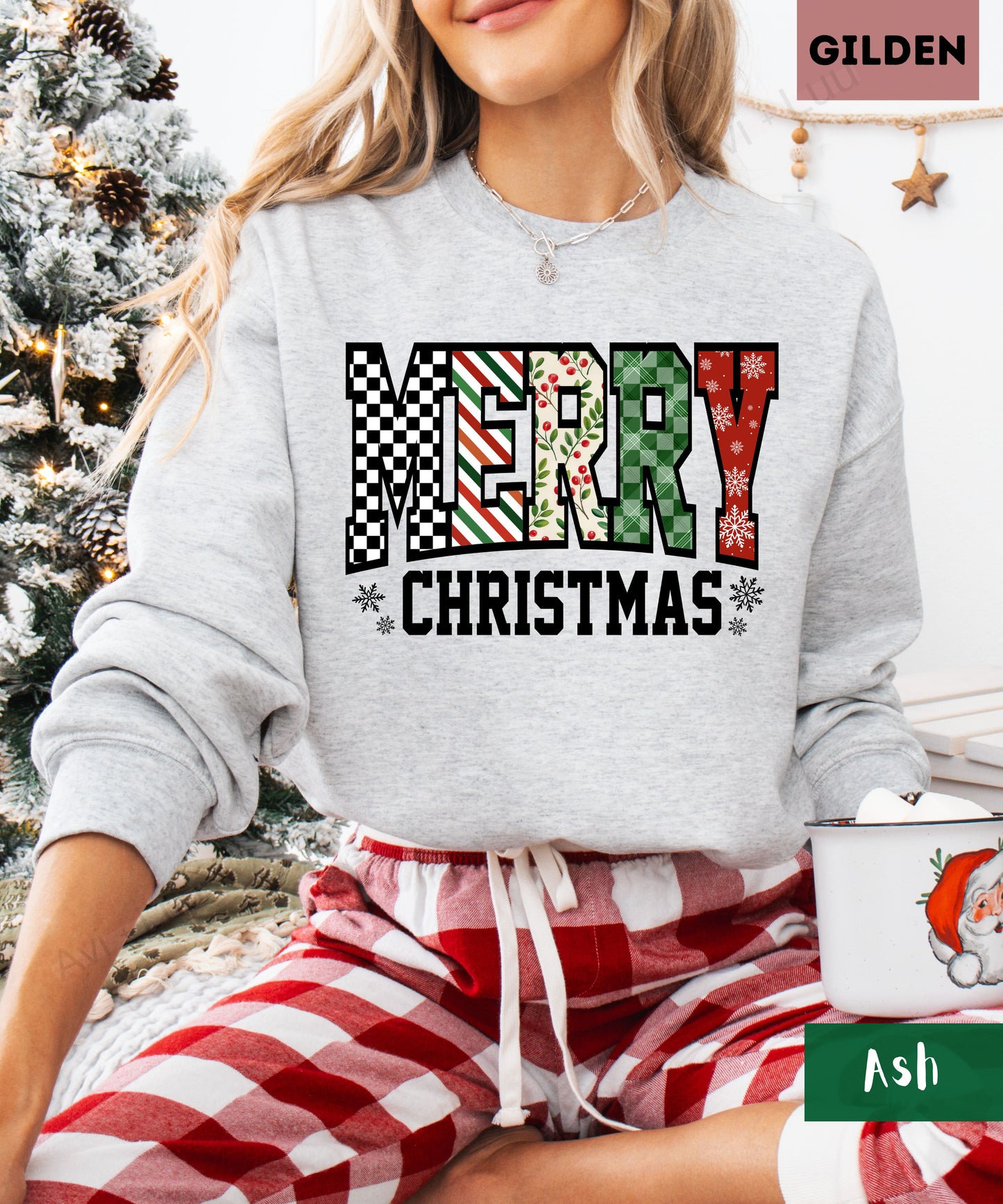 Merry Christmas  | Gilden Unisex Sweatshirt