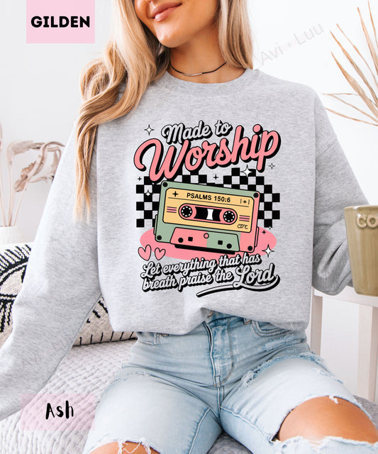 Made To Worship | Gilden Unisex Sweatshirt