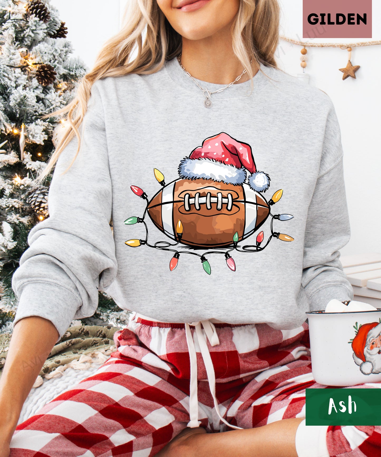 Football Santa | Gilden Unisex Sweatshirt
