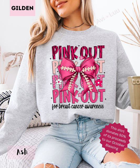 Pink Out | Gilden Unisex Sweatshirt