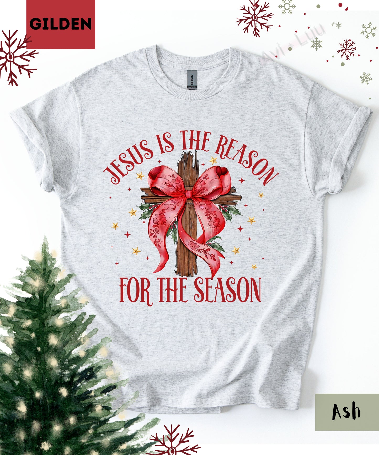 Jesus Is The Reason | Gilden Unisex T-Shirt