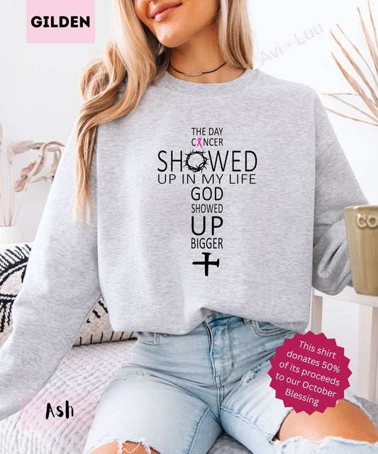 Word Cross | Gilden Unisex Sweatshirt