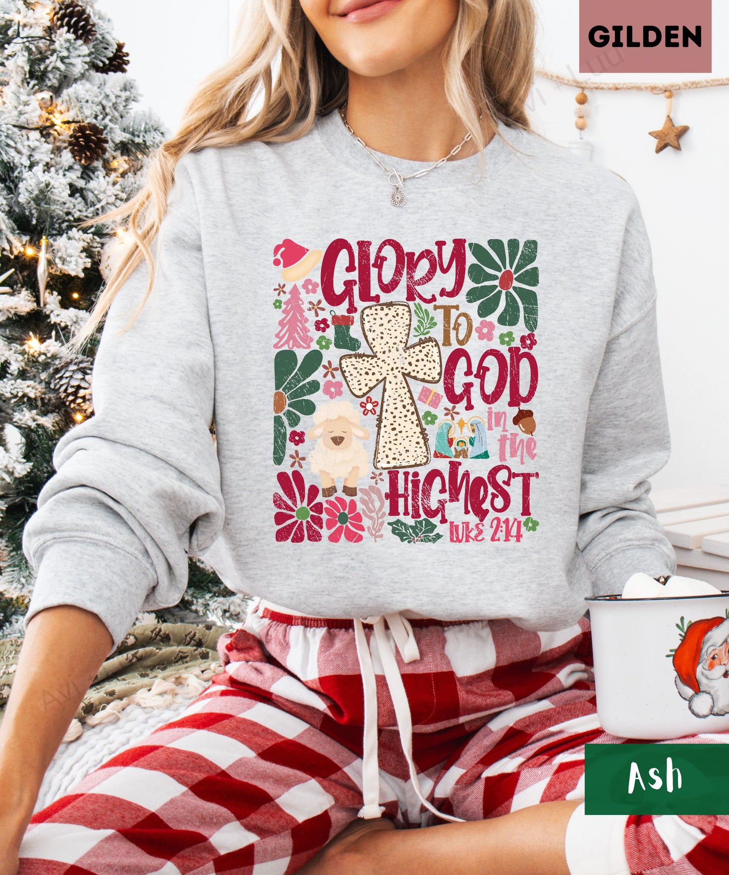 Glory To God | Gilden Unisex Sweatshirt