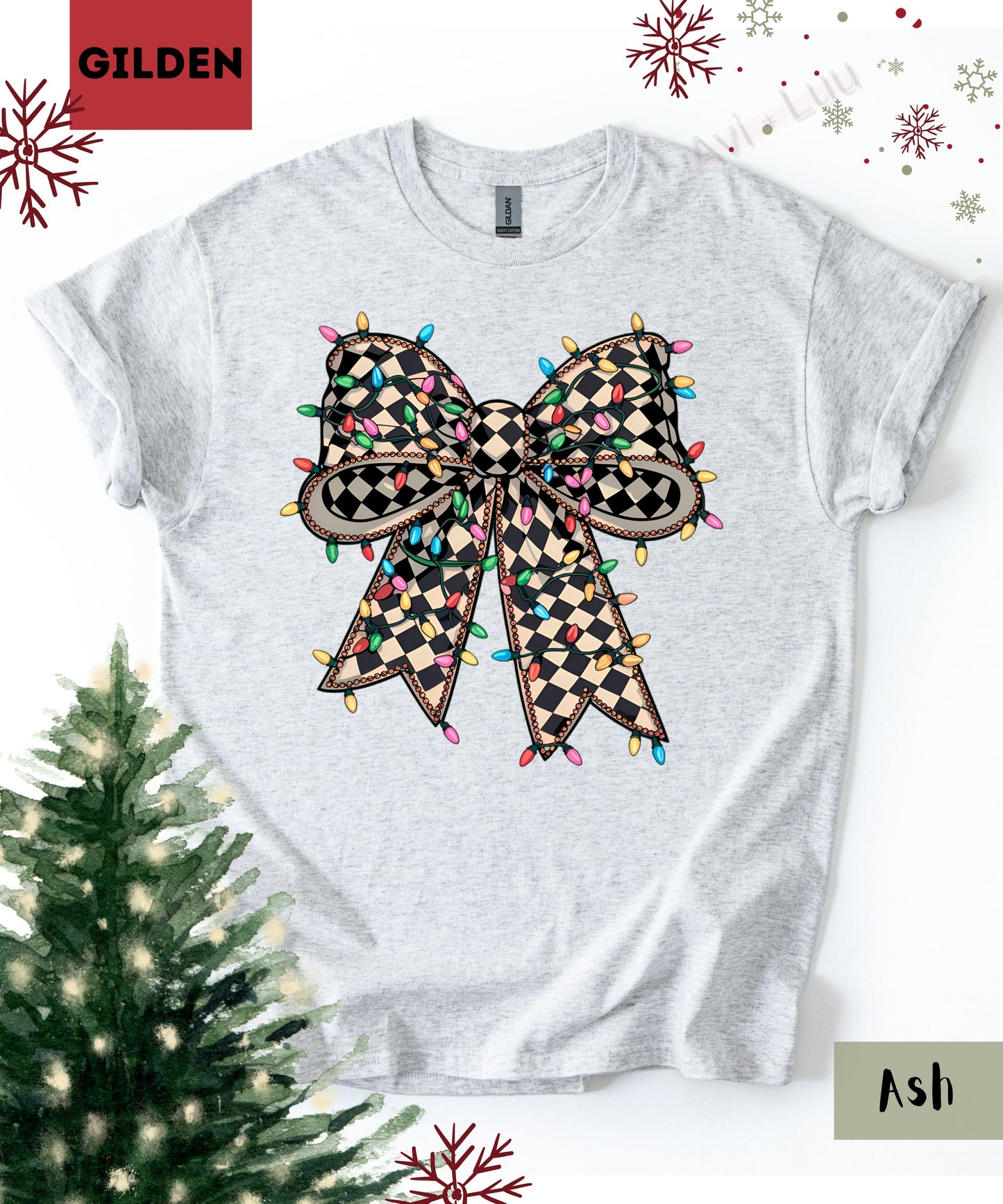 Diamond Light Bow | Gilden Unisex T-Shirt