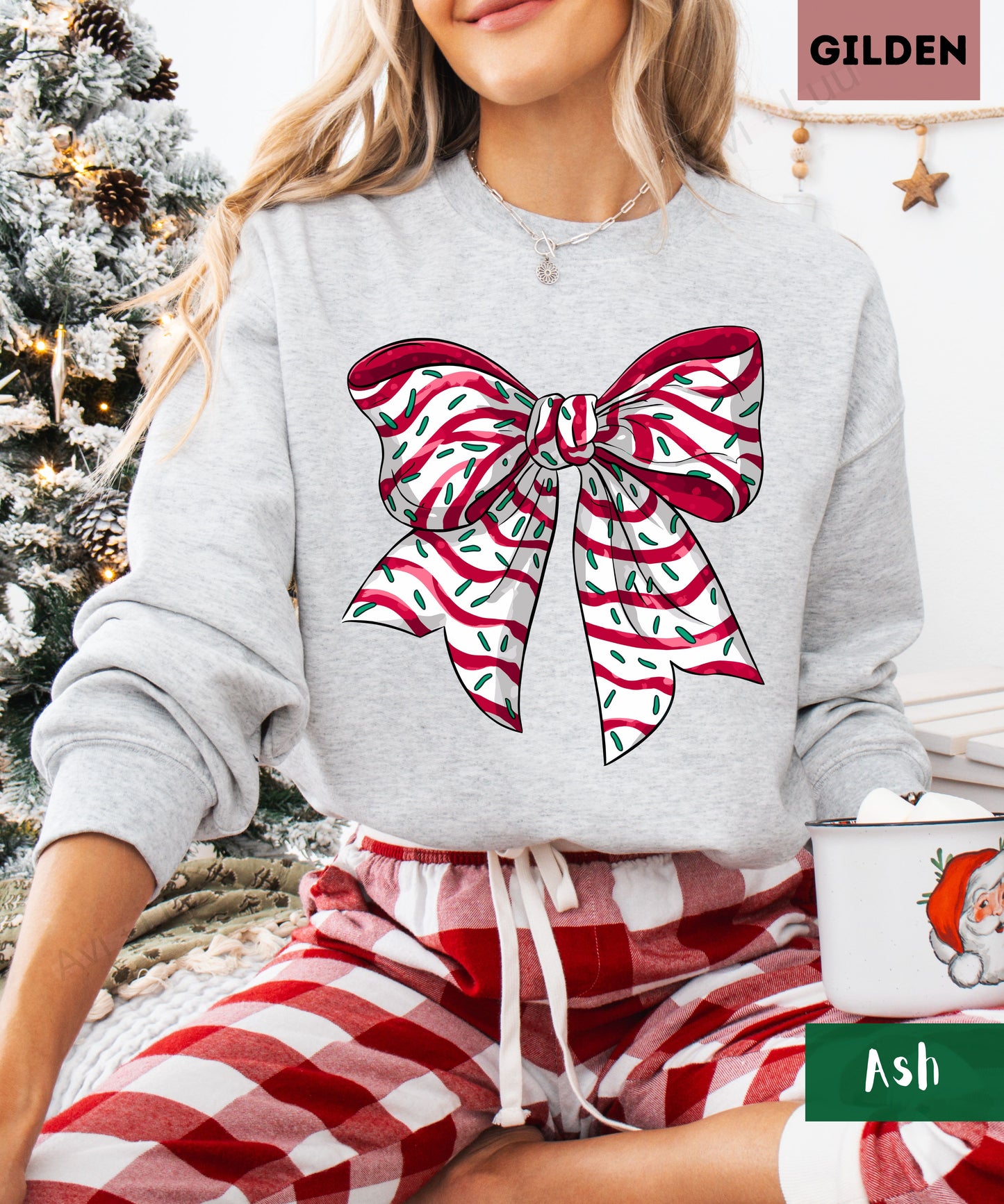 Cake Bow | Gilden Unisex Sweatshirt