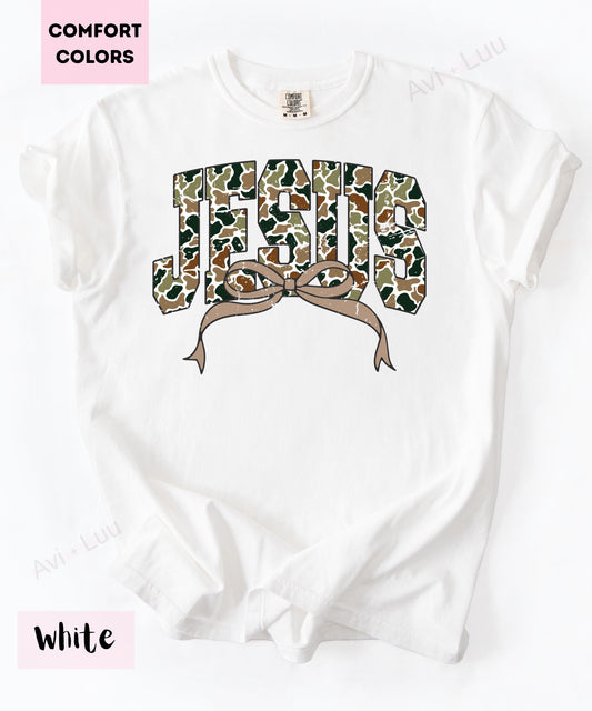 Camo Jesus | Comfort Colors Unisex T-Shirt