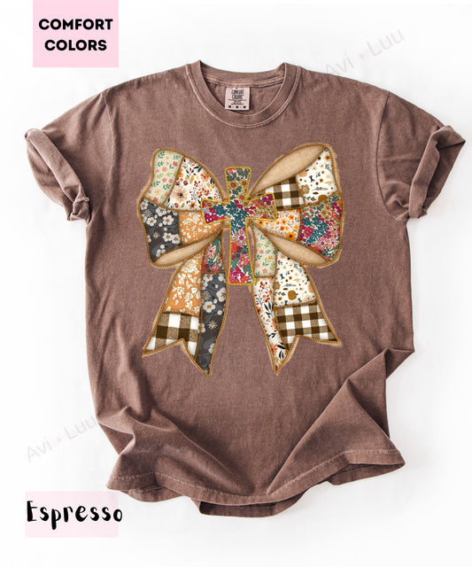 Fabric Bow | Comfort Colors Unisex T-Shirt