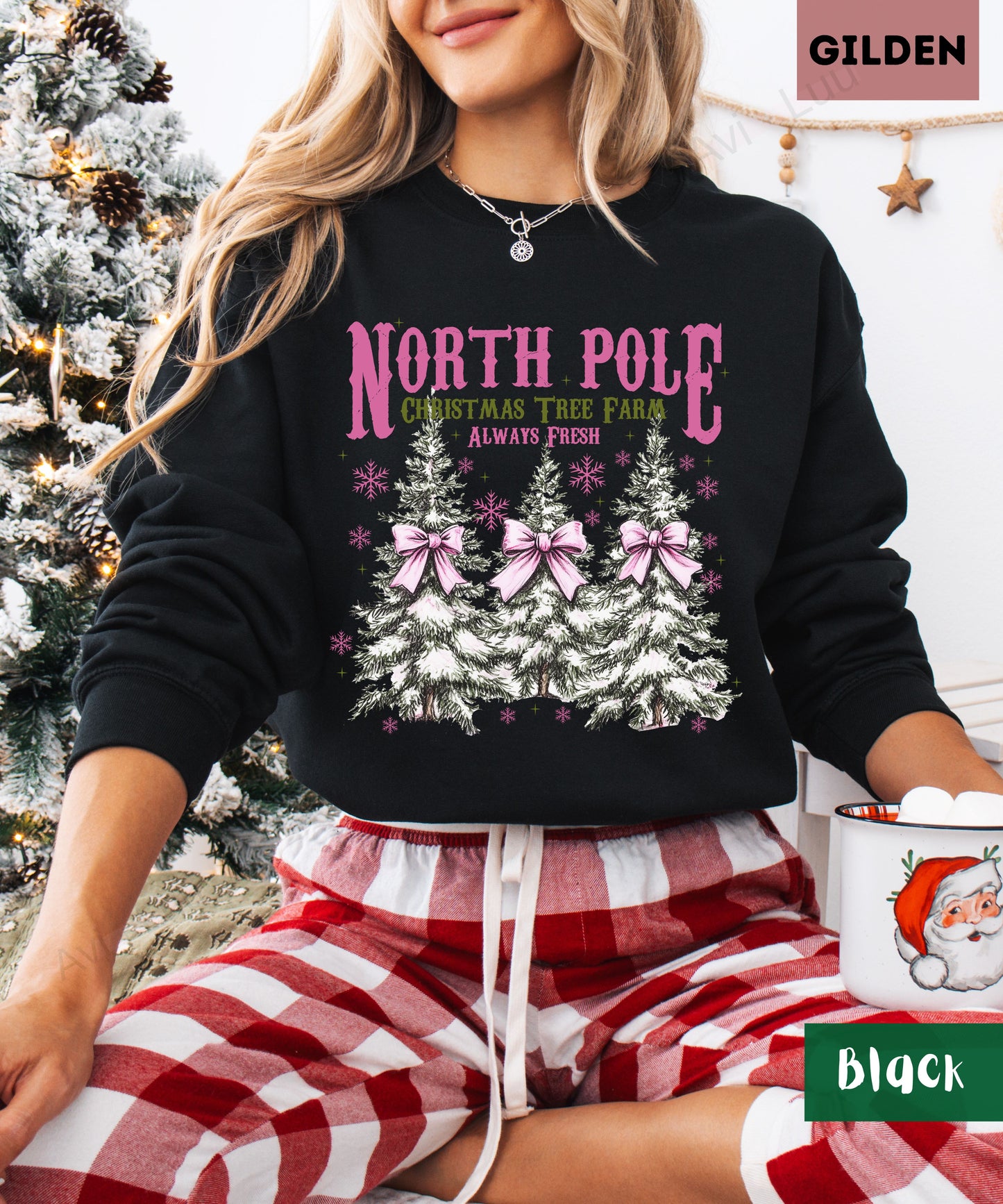 North Pole Tree Farm | Gilden Unisex Sweatshirt