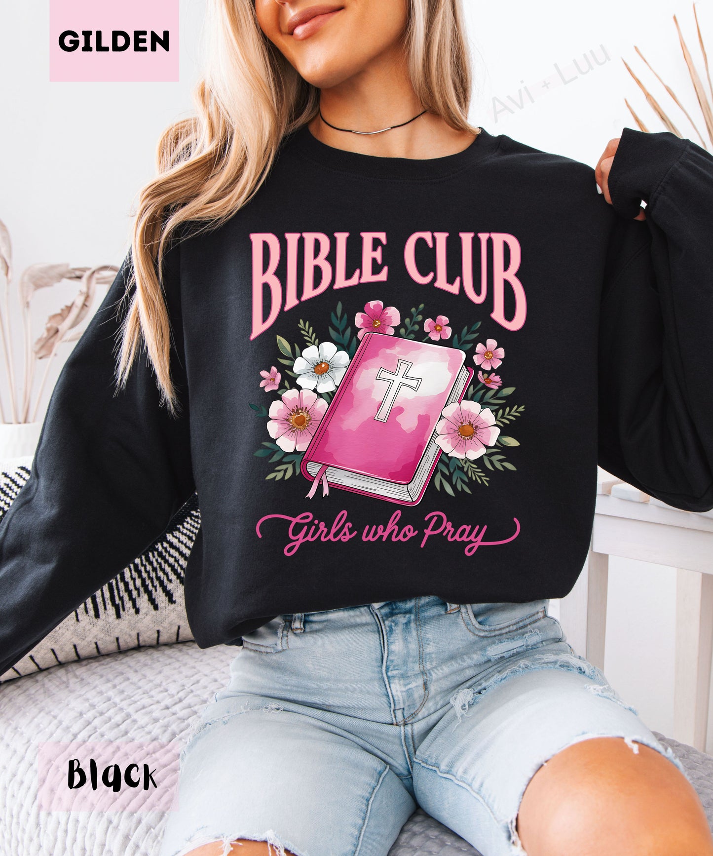 Bible Club | Gilden Unisex Sweatshirt