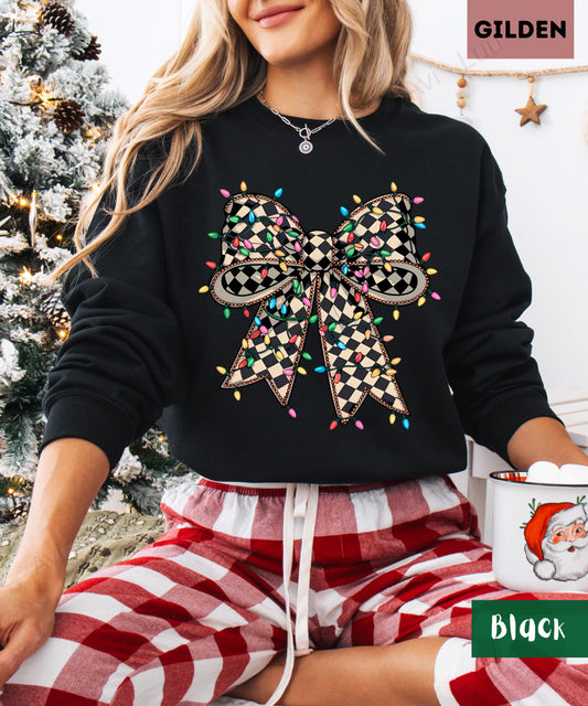 Diamond Light Bow | Gilden Unisex Sweatshirt