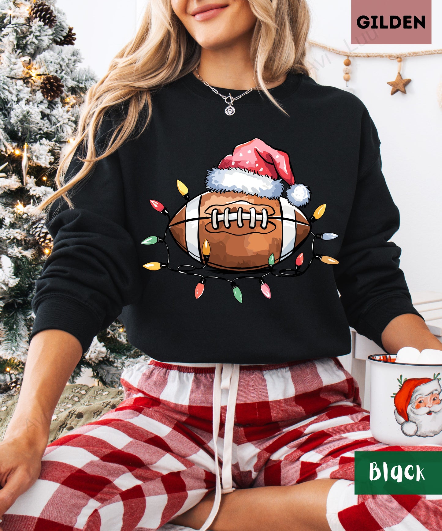 Football Santa | Gilden Unisex Sweatshirt