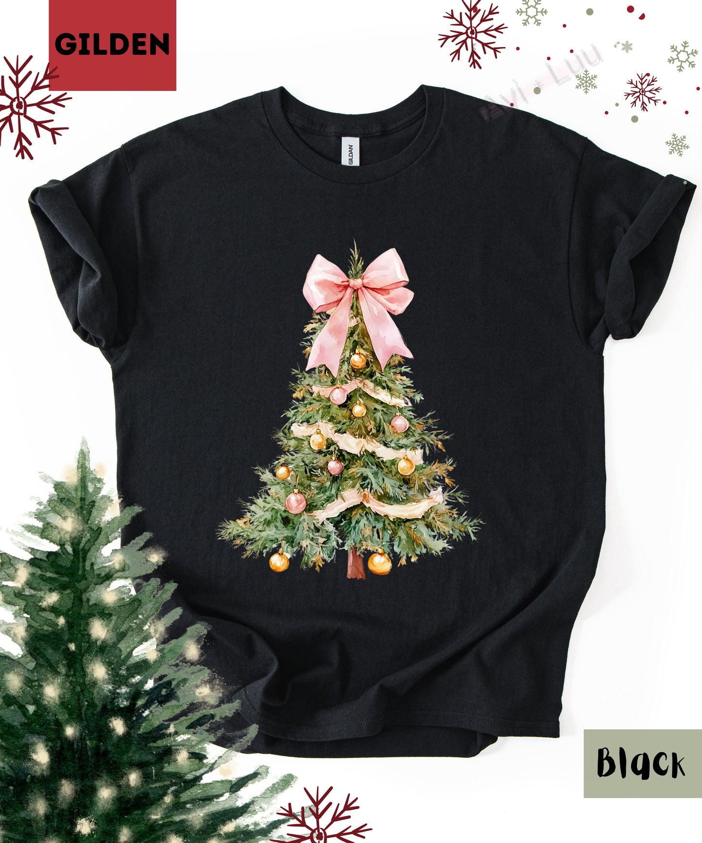 Christmas Tree | Gilden Unisex T-Shirt