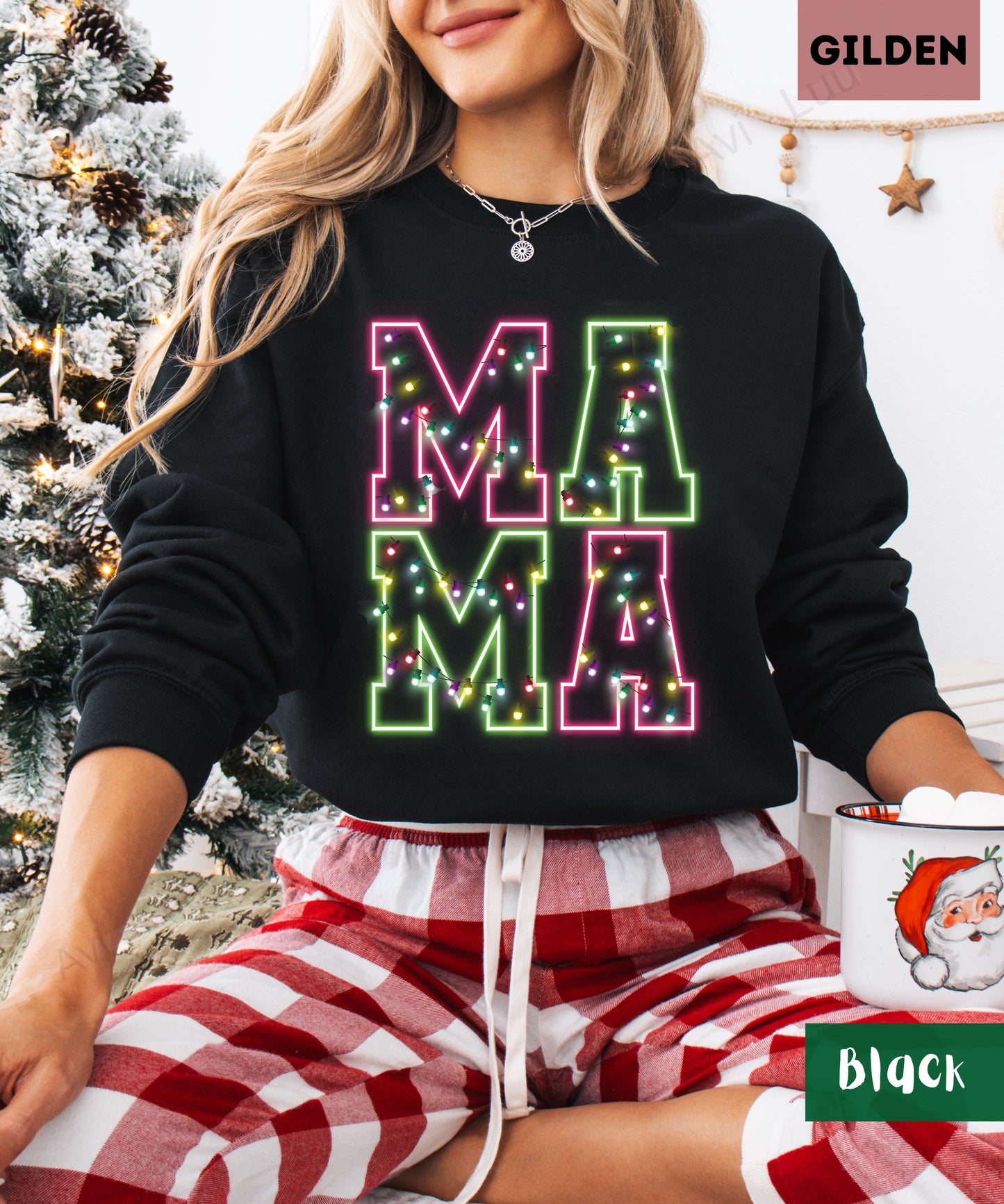 MAMA Lights | Gilden Unisex Sweatshirt