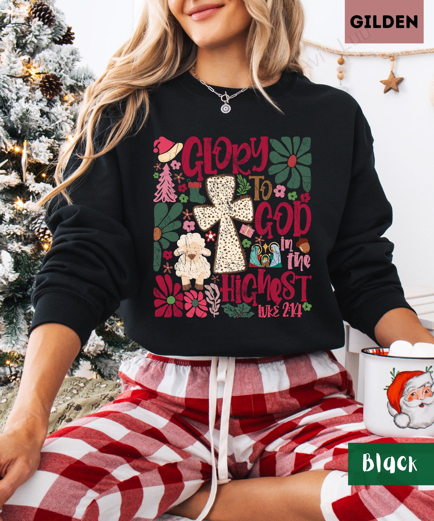 Glory To God | Gilden Unisex Sweatshirt