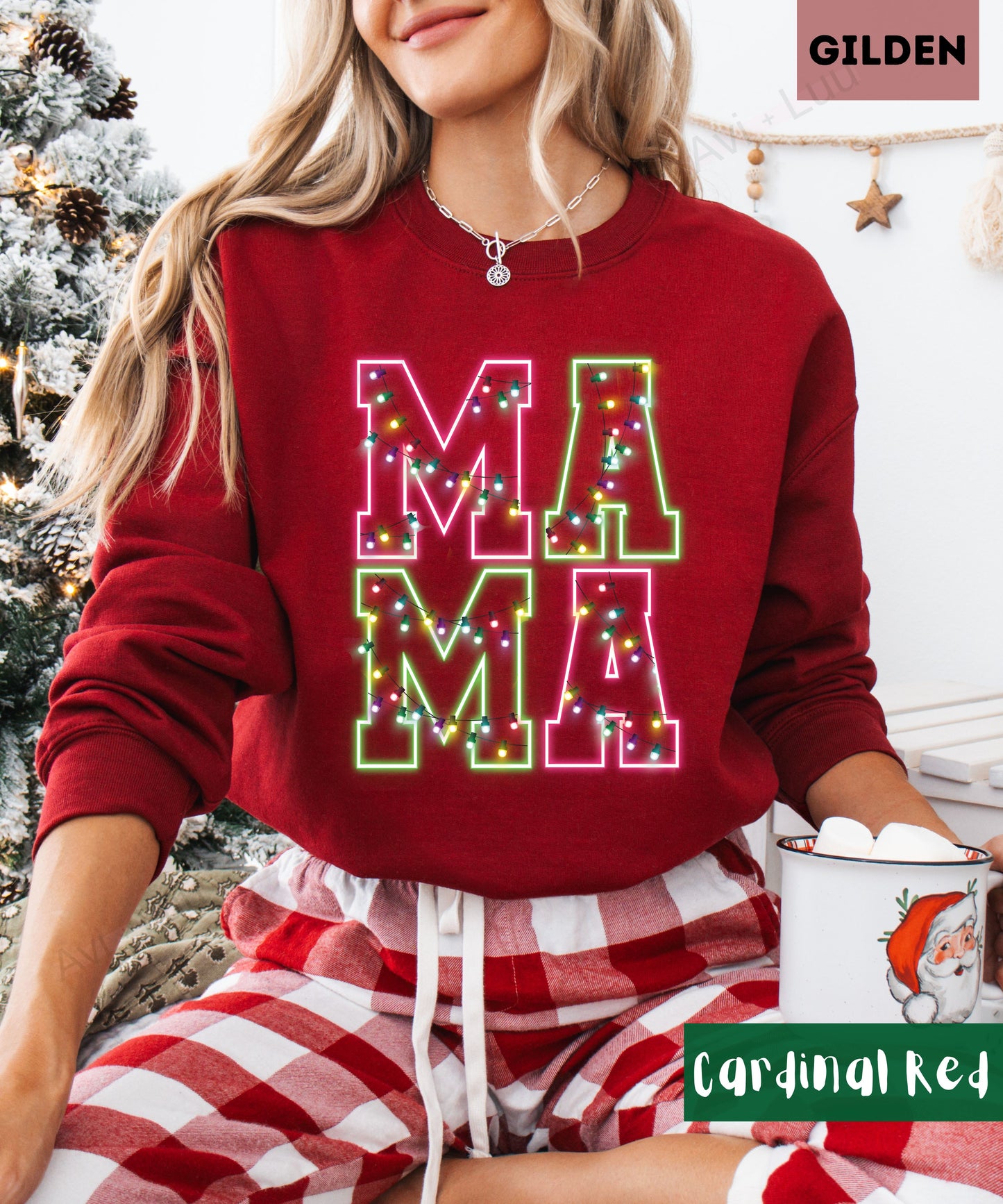 MAMA Lights | Gilden Unisex Sweatshirt