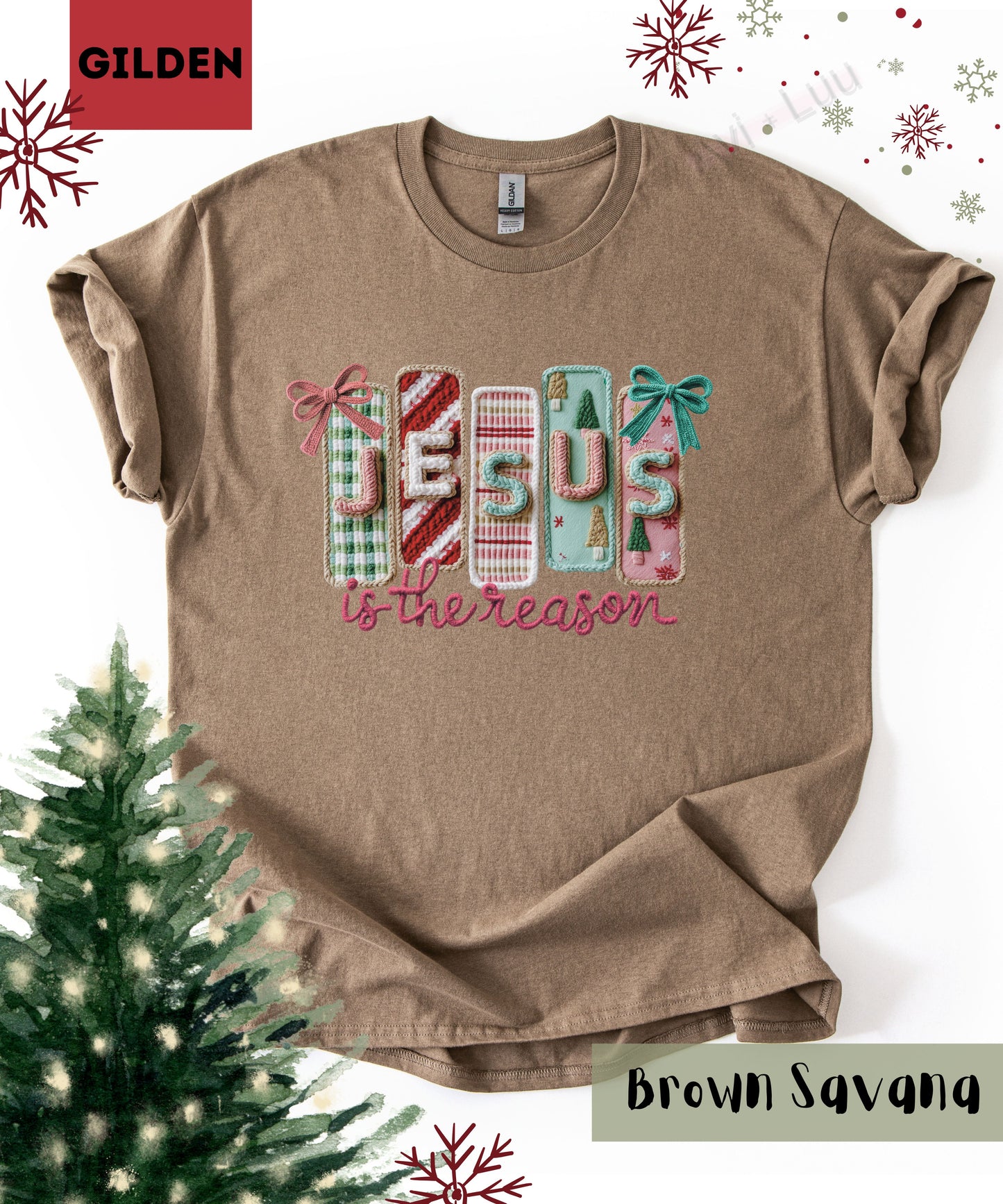 Crochet Jesus | Gilden Unisex T-Shirt