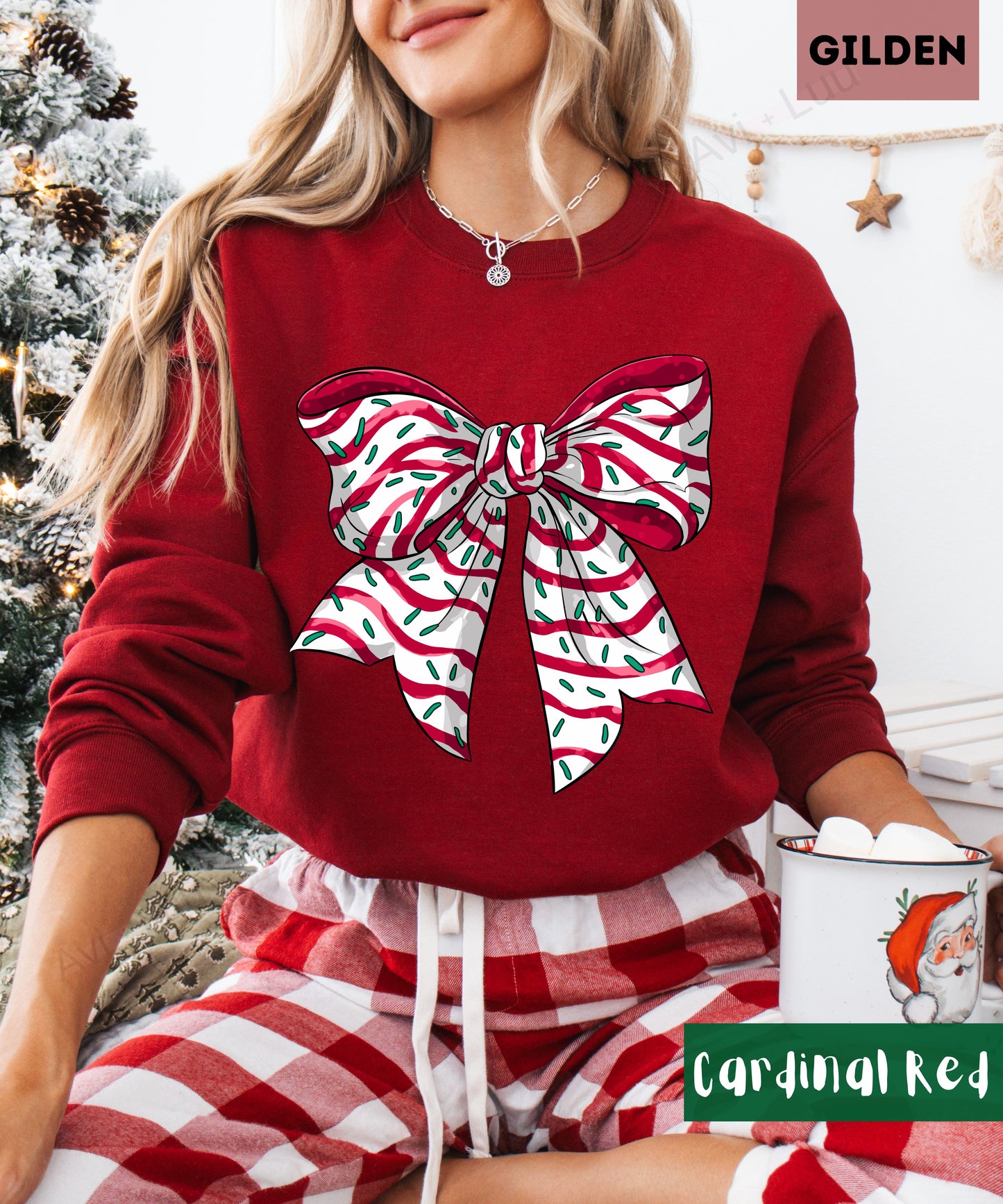 Cake Bow | Gilden Unisex Sweatshirt