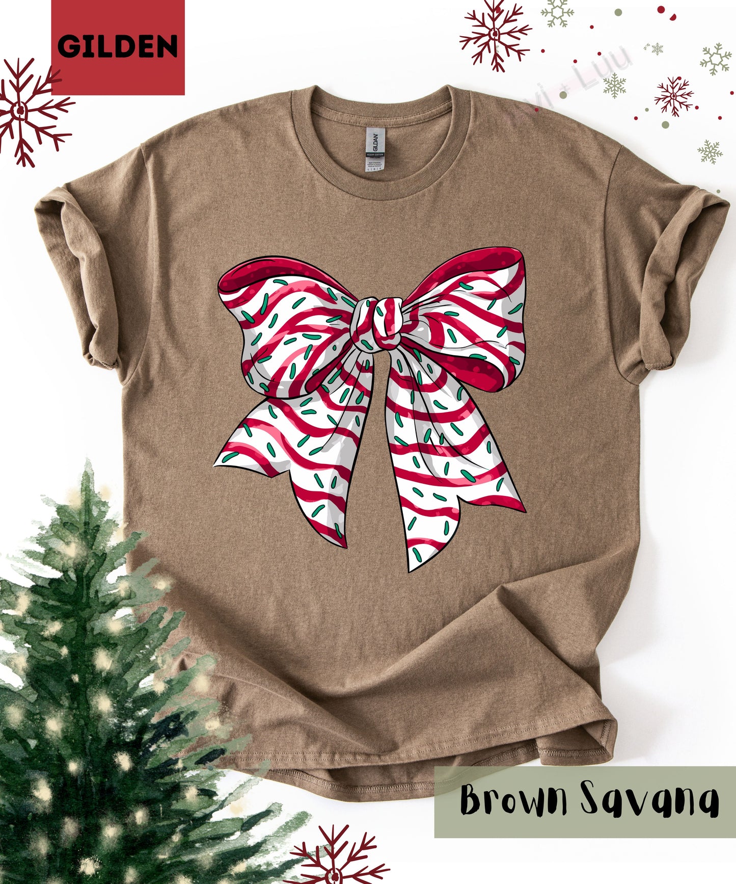 Cake Bow | Gilden Unisex T-Shirt