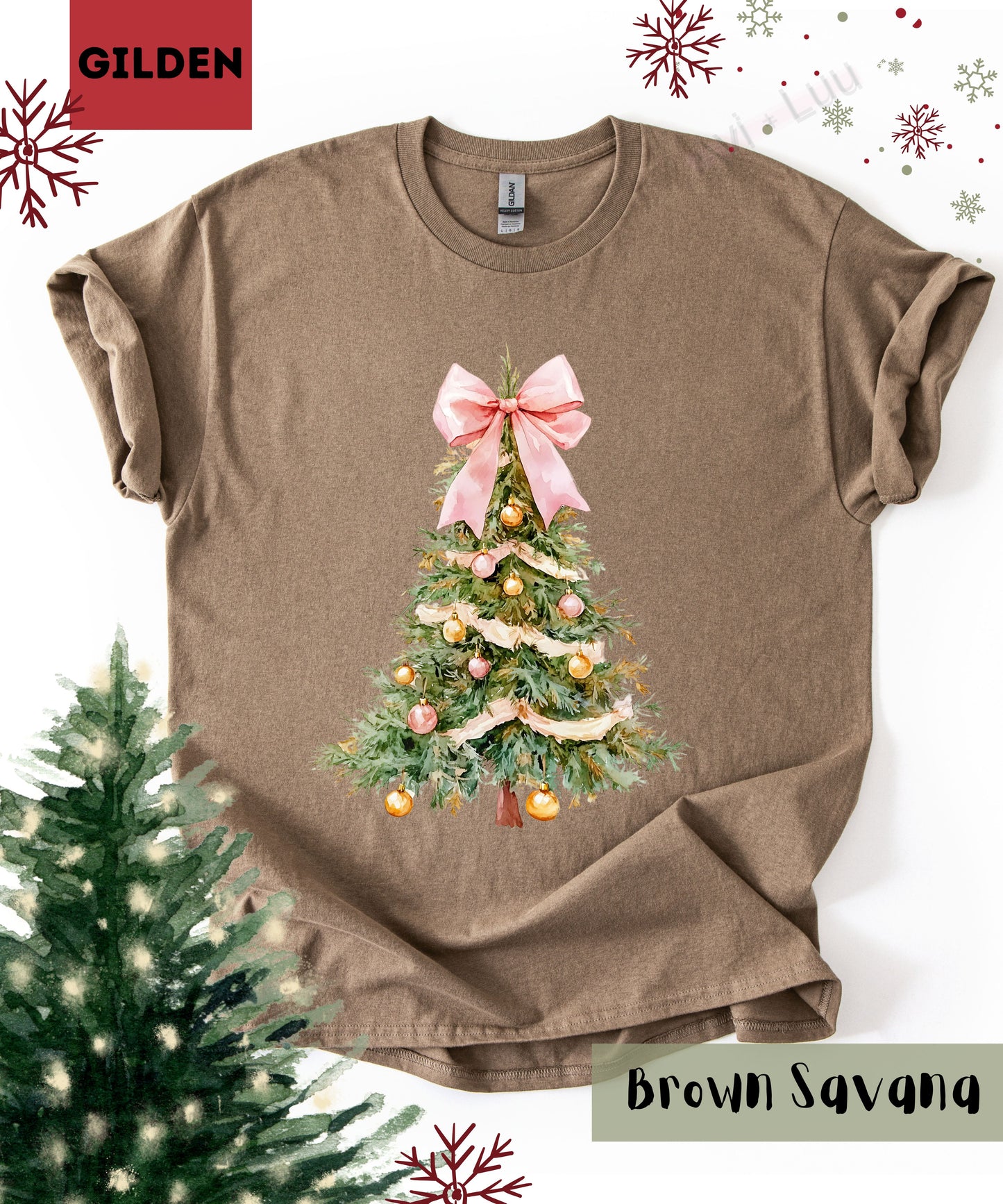 Christmas Tree | Gilden Unisex T-Shirt