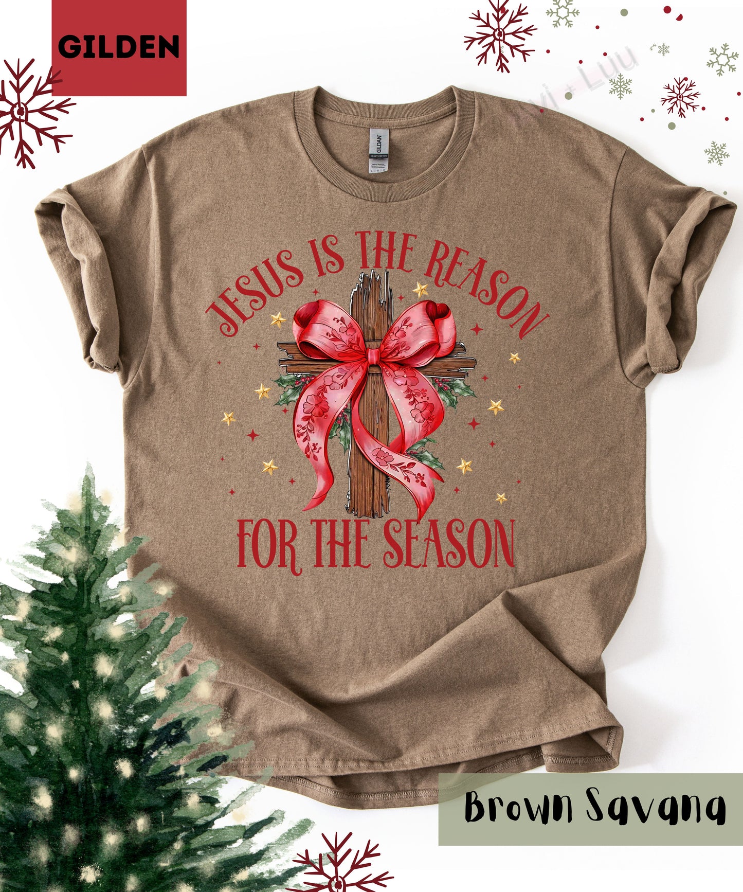 Jesus Is The Reason | Gilden Unisex T-Shirt
