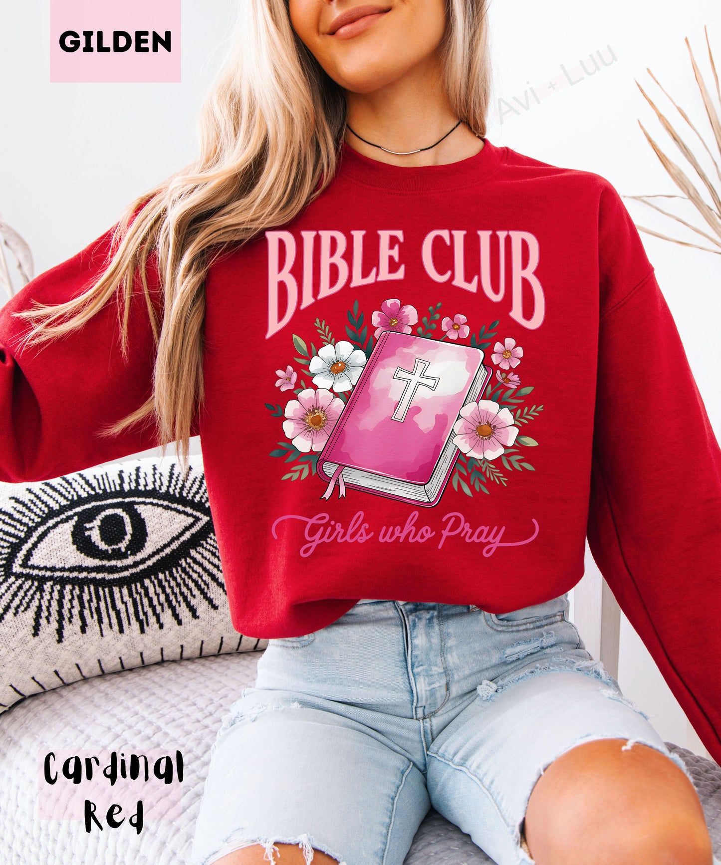 Bible Club | Gilden Unisex Sweatshirt