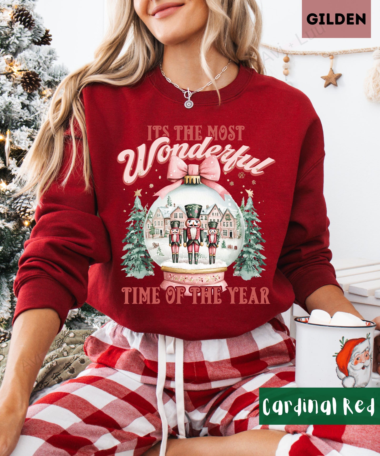 It's the most wonderful time nutcracker | Gilden Unisex Sweatshirt