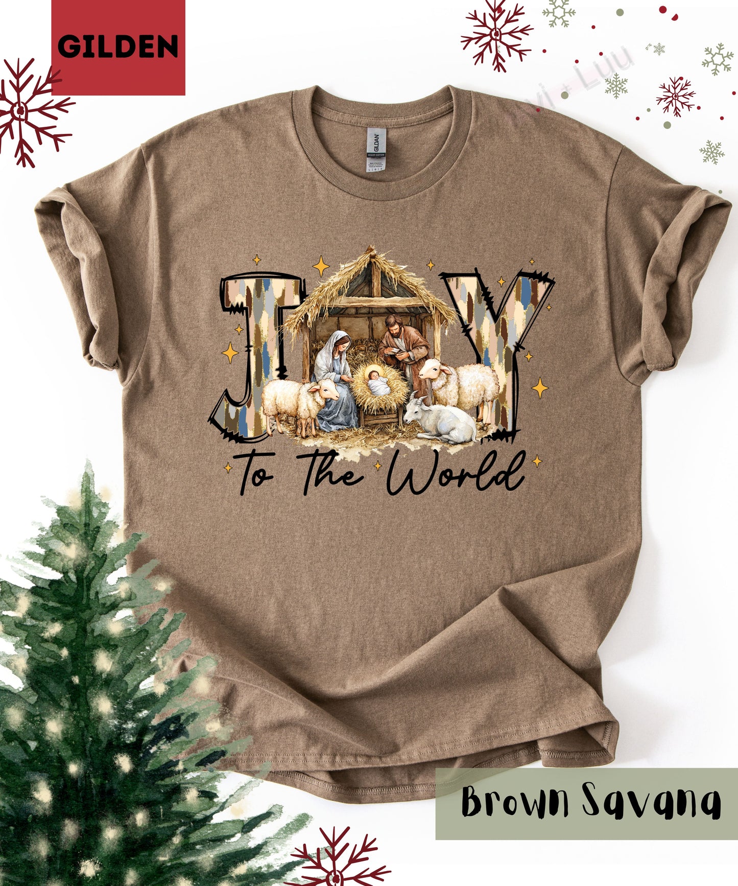 Joy To The World | Gilden Unisex T-Shirt