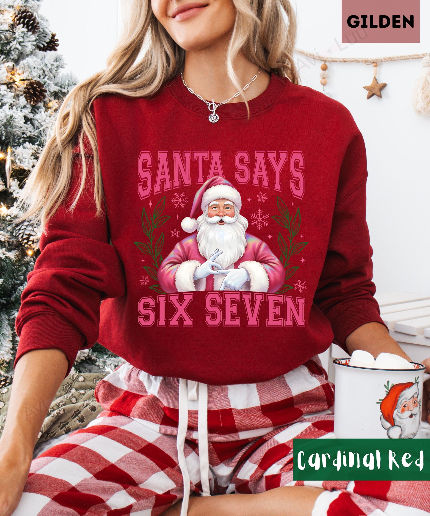 Santa 67  | Gilden Unisex Sweatshirt