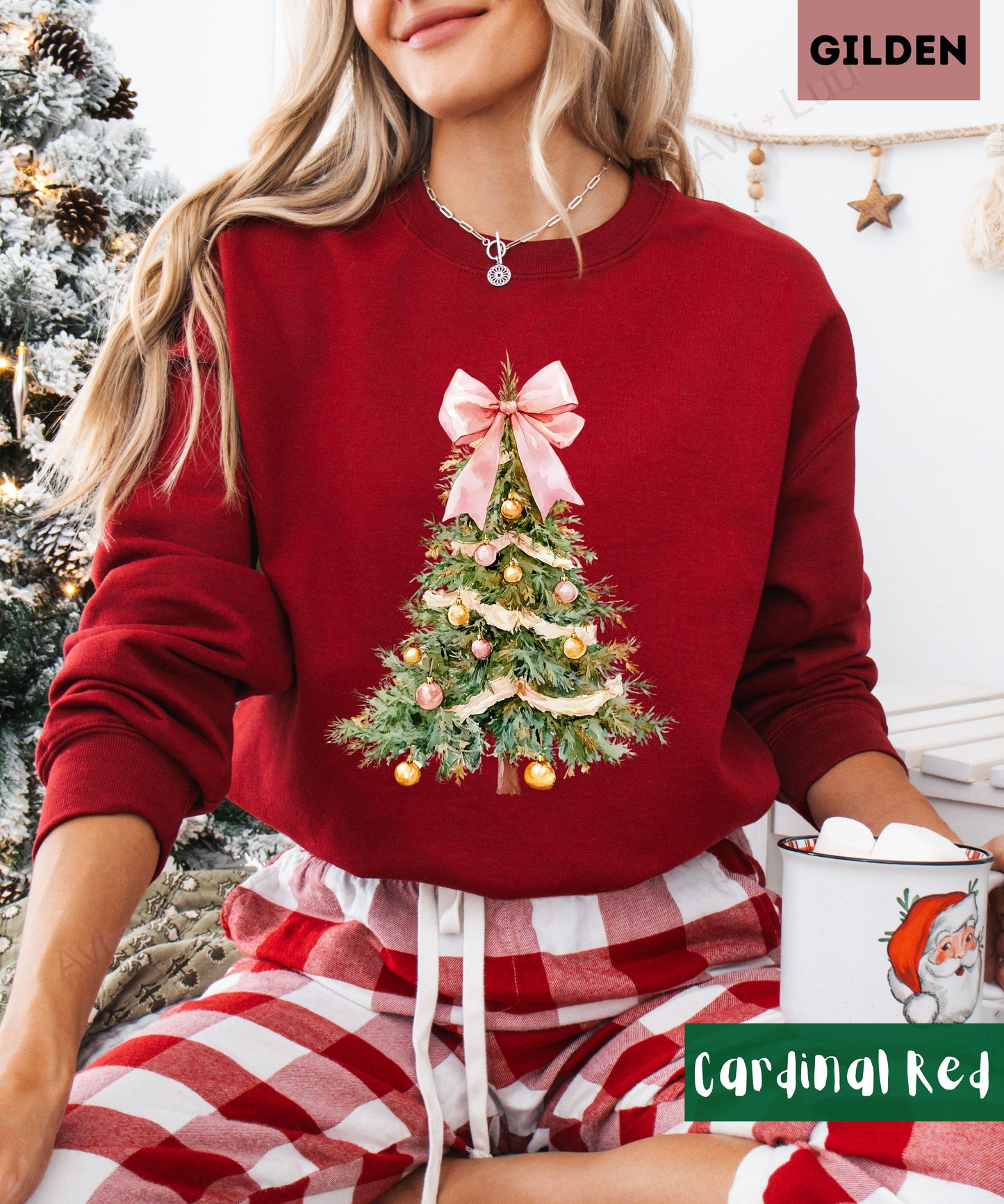 Christmas Tree | Gilden Unisex Sweatshirt