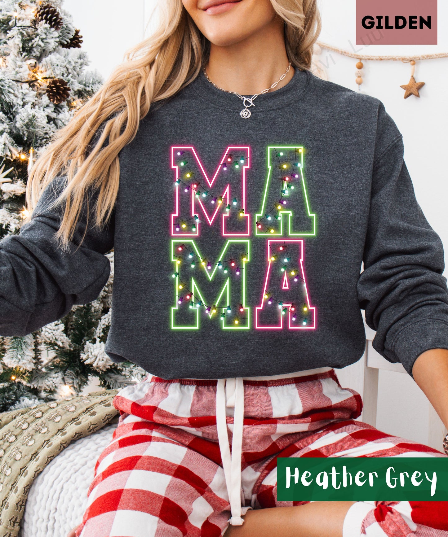 MAMA Lights | Gilden Unisex Sweatshirt
