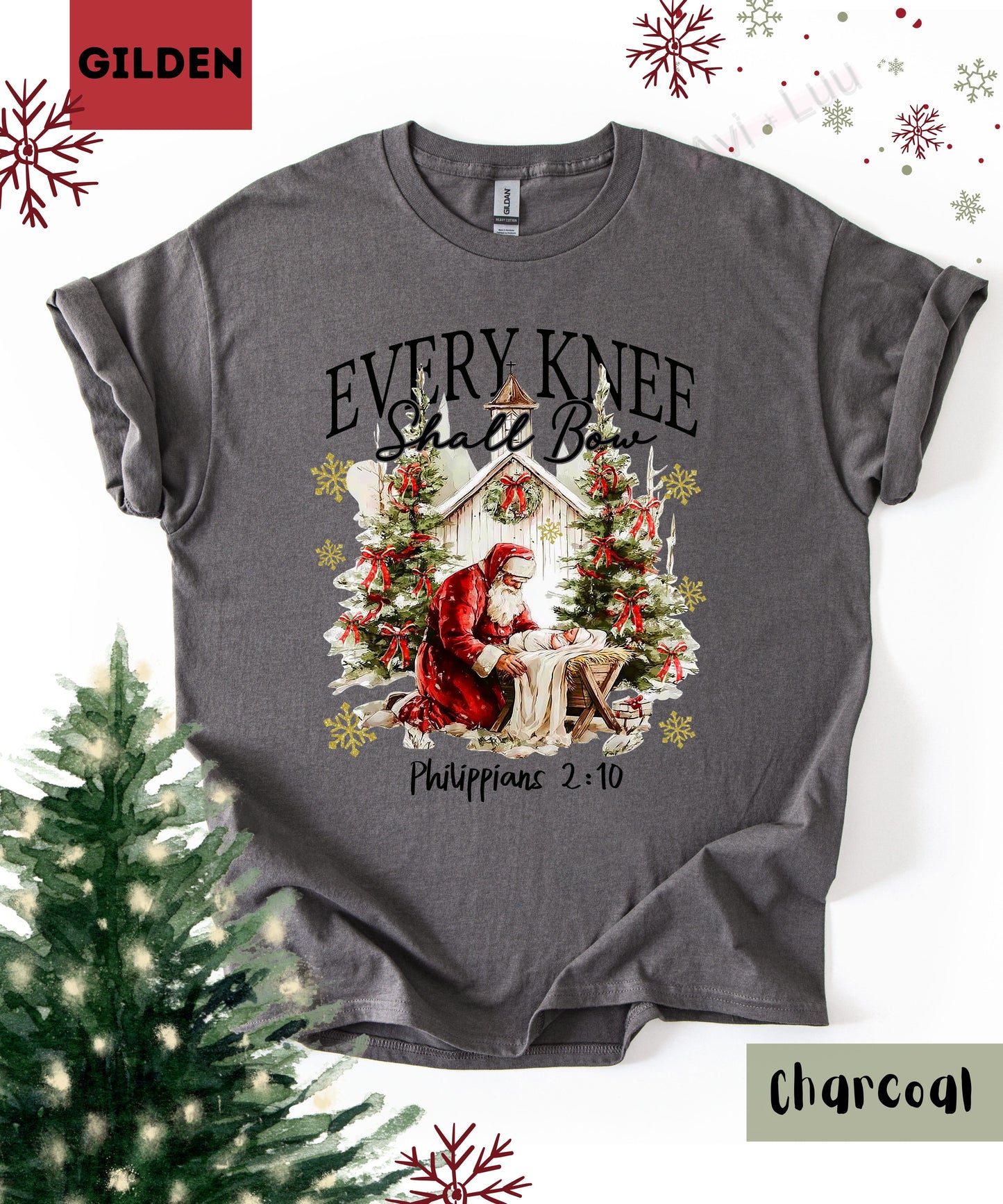 Every Knee Shall Bow | Gilden Unisex T-Shirt