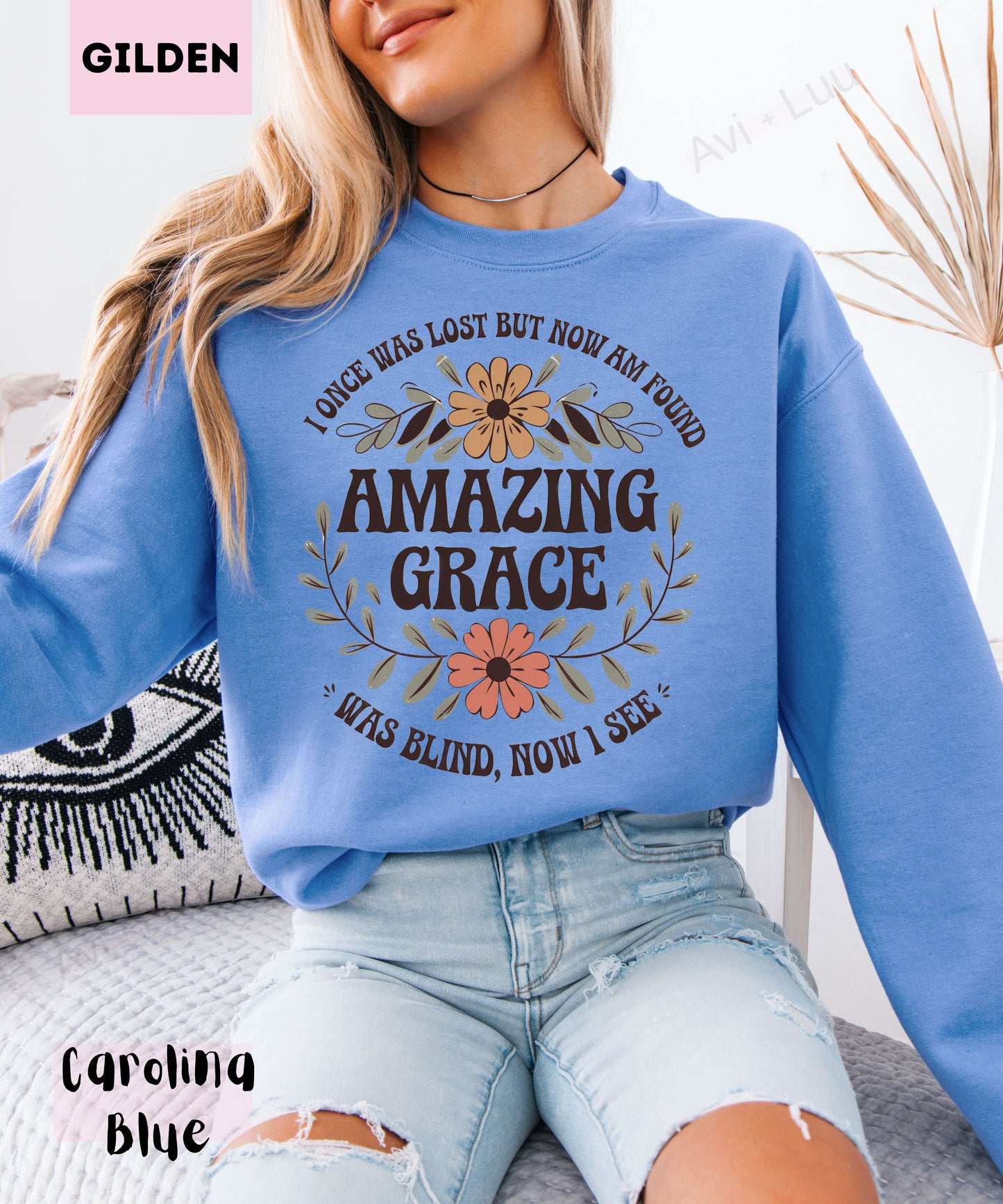 Amazing Grace | Gilden Unisex Sweatshirt