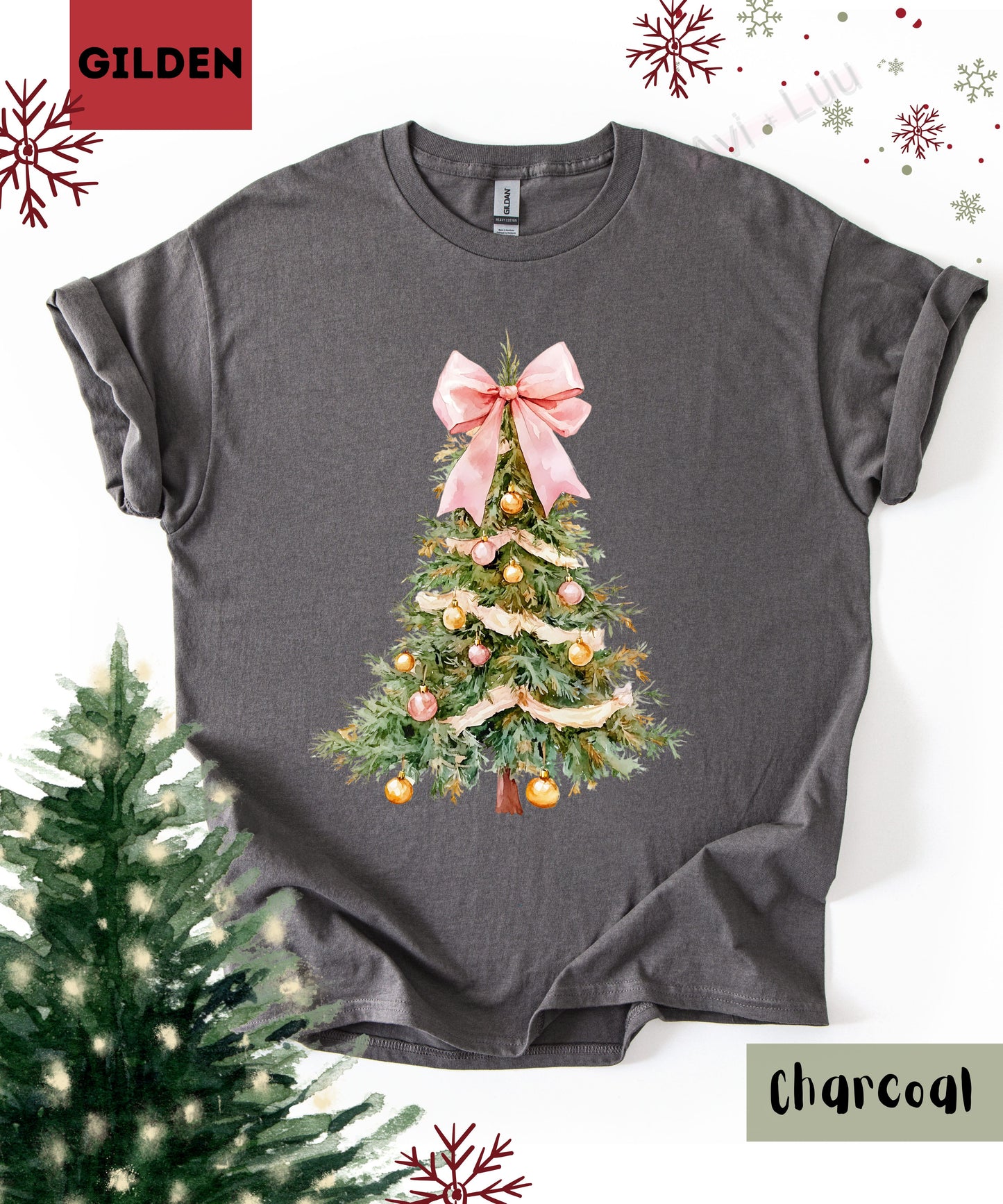 Christmas Tree | Gilden Unisex T-Shirt