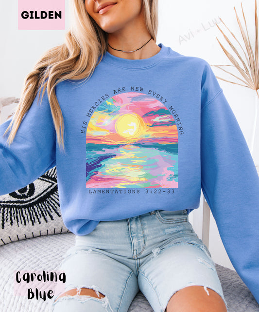 Colorful Sunset | Gilden Unisex Sweatshirt